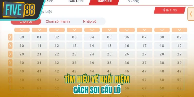 Tìm hiểu về khái niệm cách soi cầu lô
