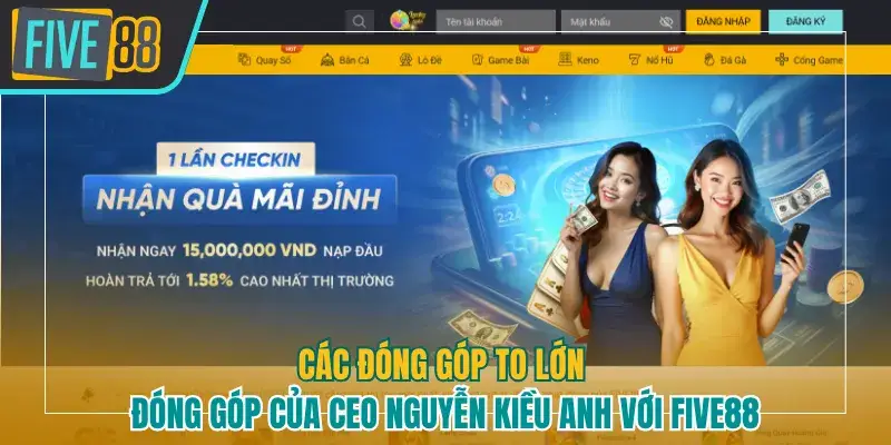 Các đóng góp to lớn của Nguyễn Kiều Anh với Five88
