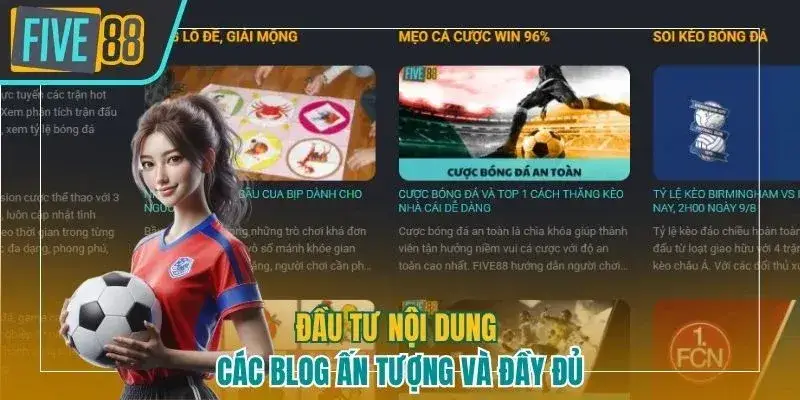 Đầu tư nội dung các blog ấn tượng và đầy đủ
